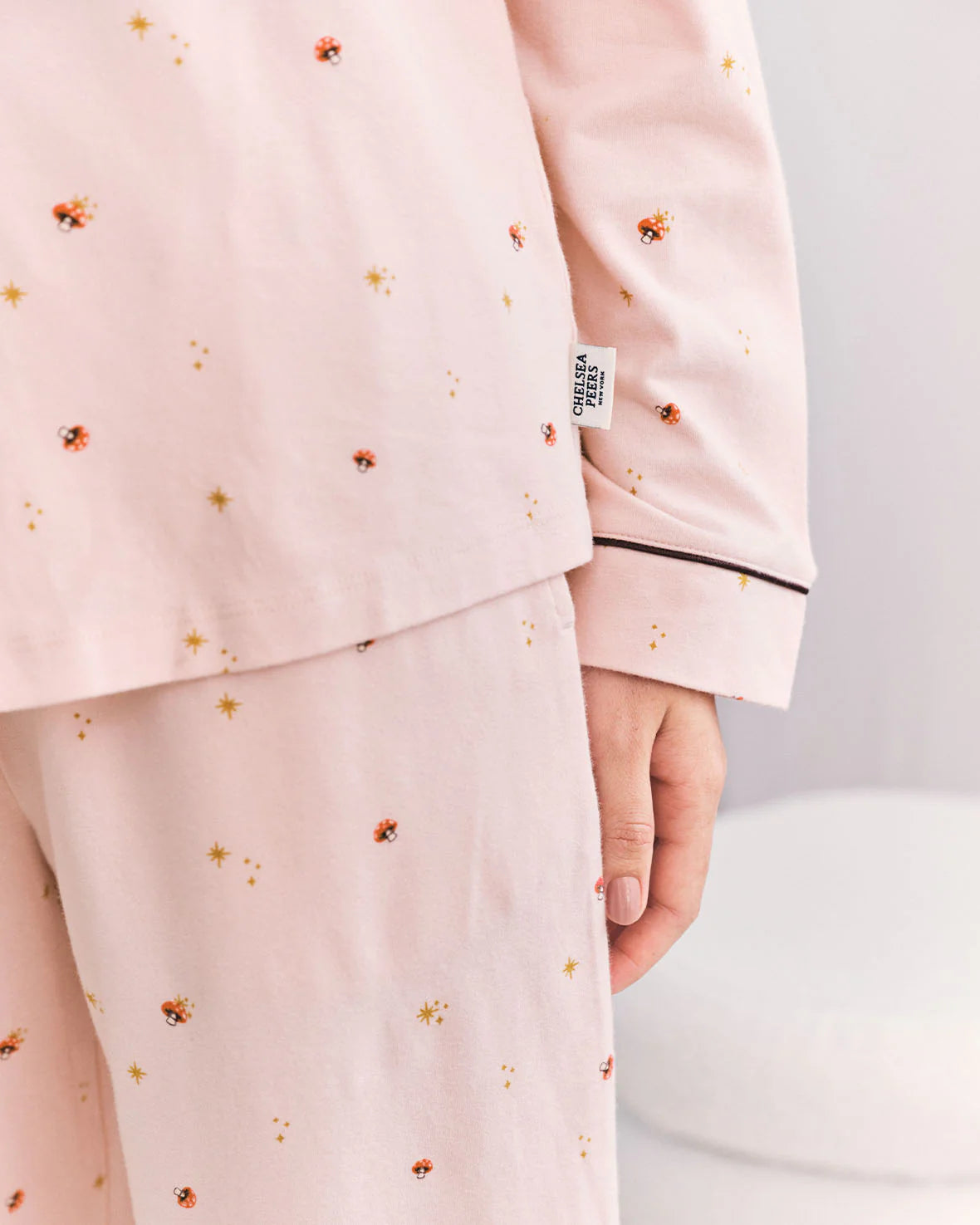 MINI MUSHROOM LONG PYJAMA SET