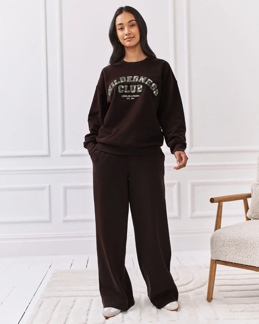 ORGANIC COTTON JOGGER BROWN