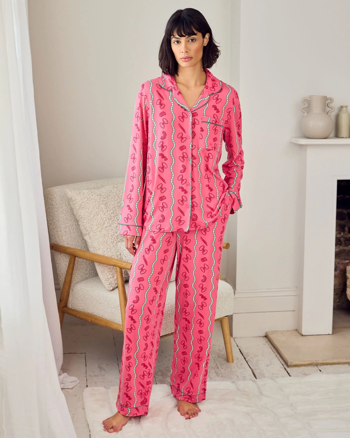 PASTA PINK PYJAMA SET