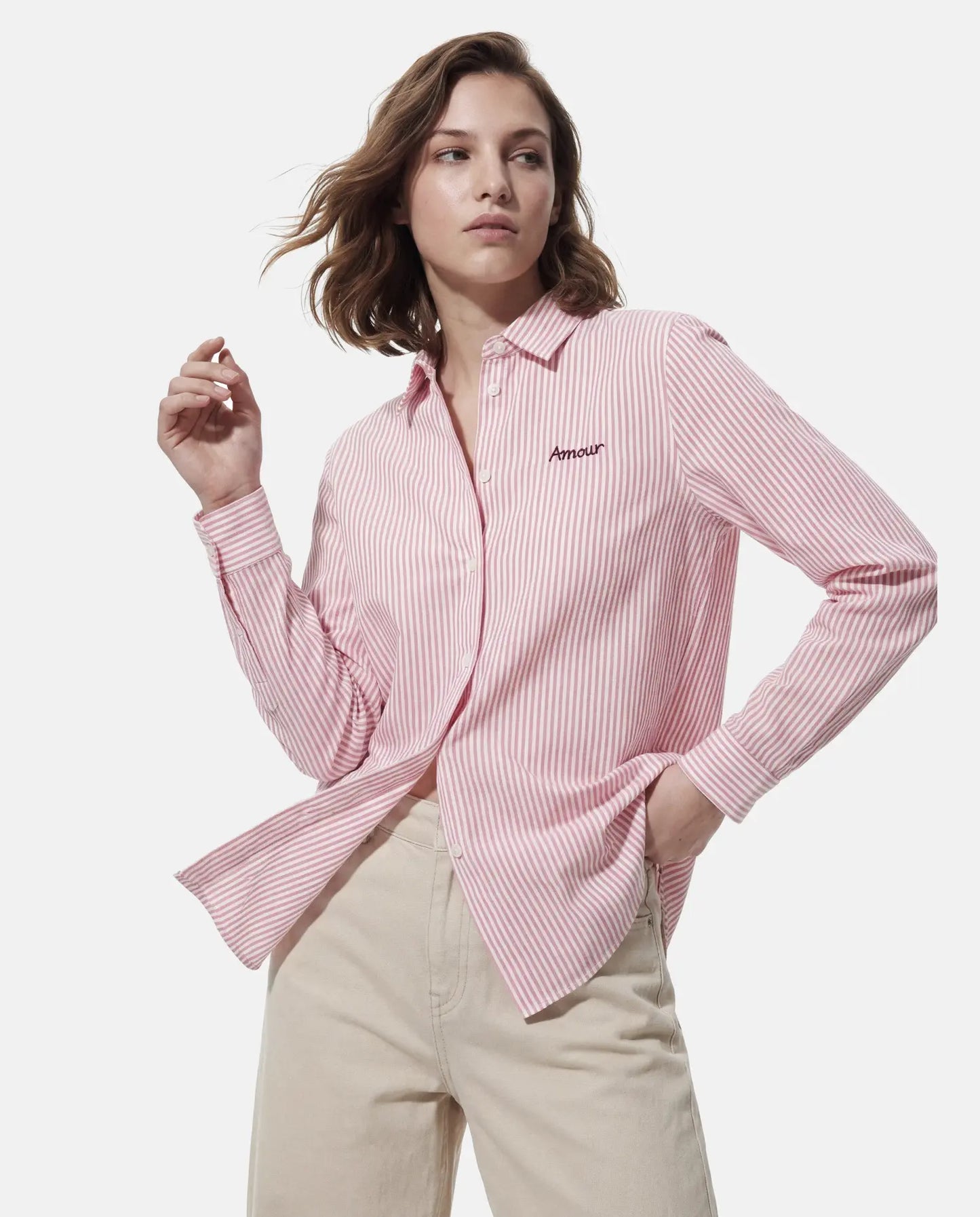 IRENE SHIRT BEETROOT ACAI AMORE