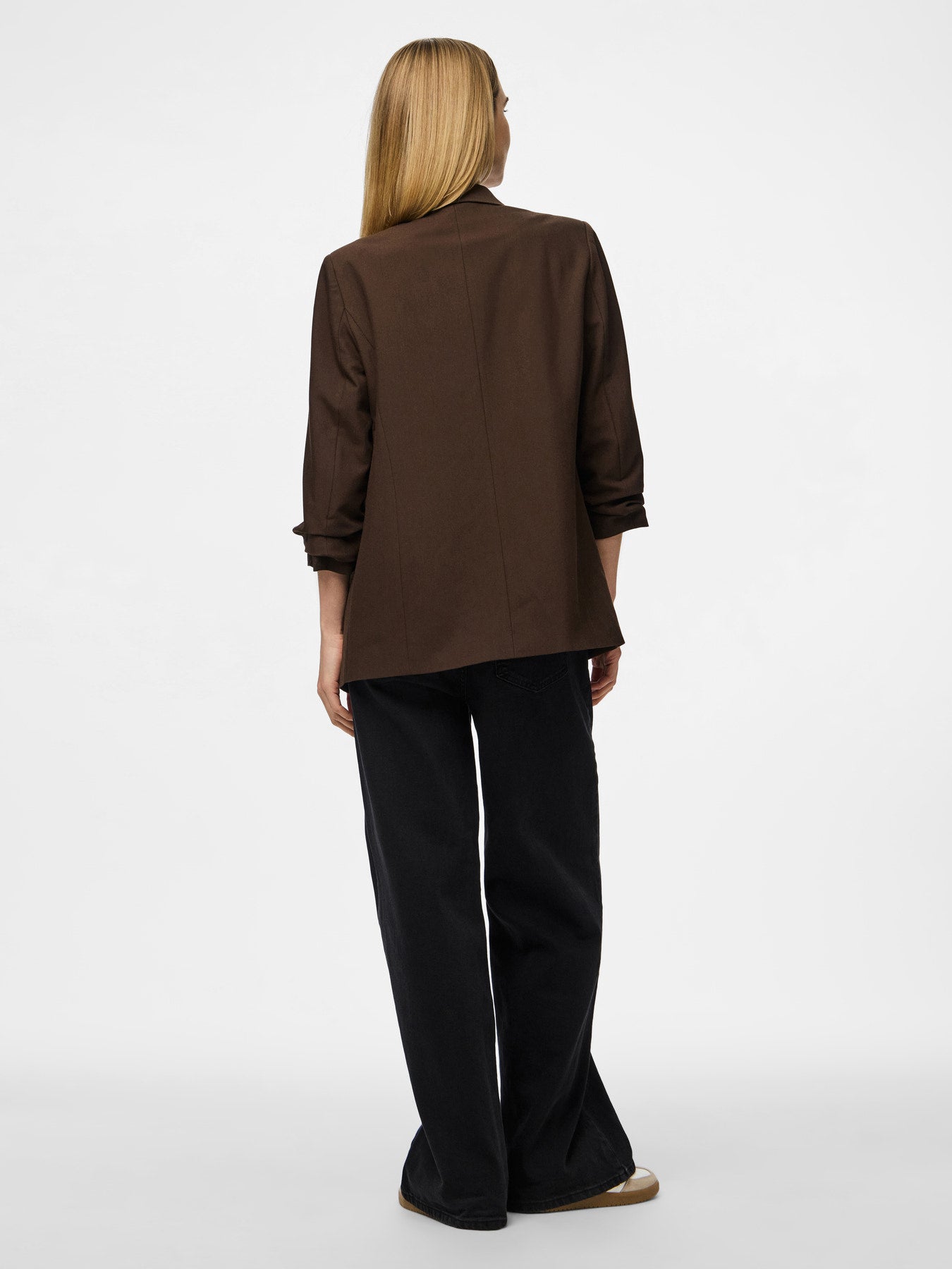 BOSELLA 3/4 BLAZER HOT FUDGE