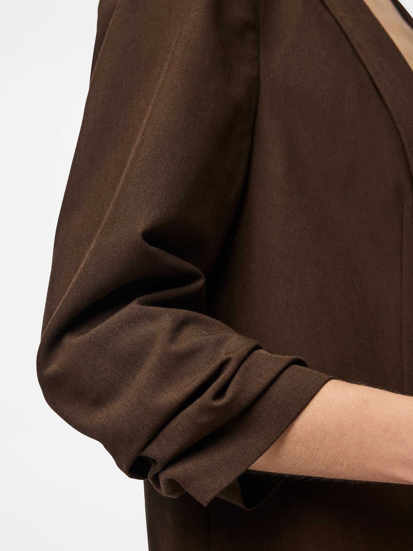 BOSELLA 3/4 BLAZER HOT FUDGE