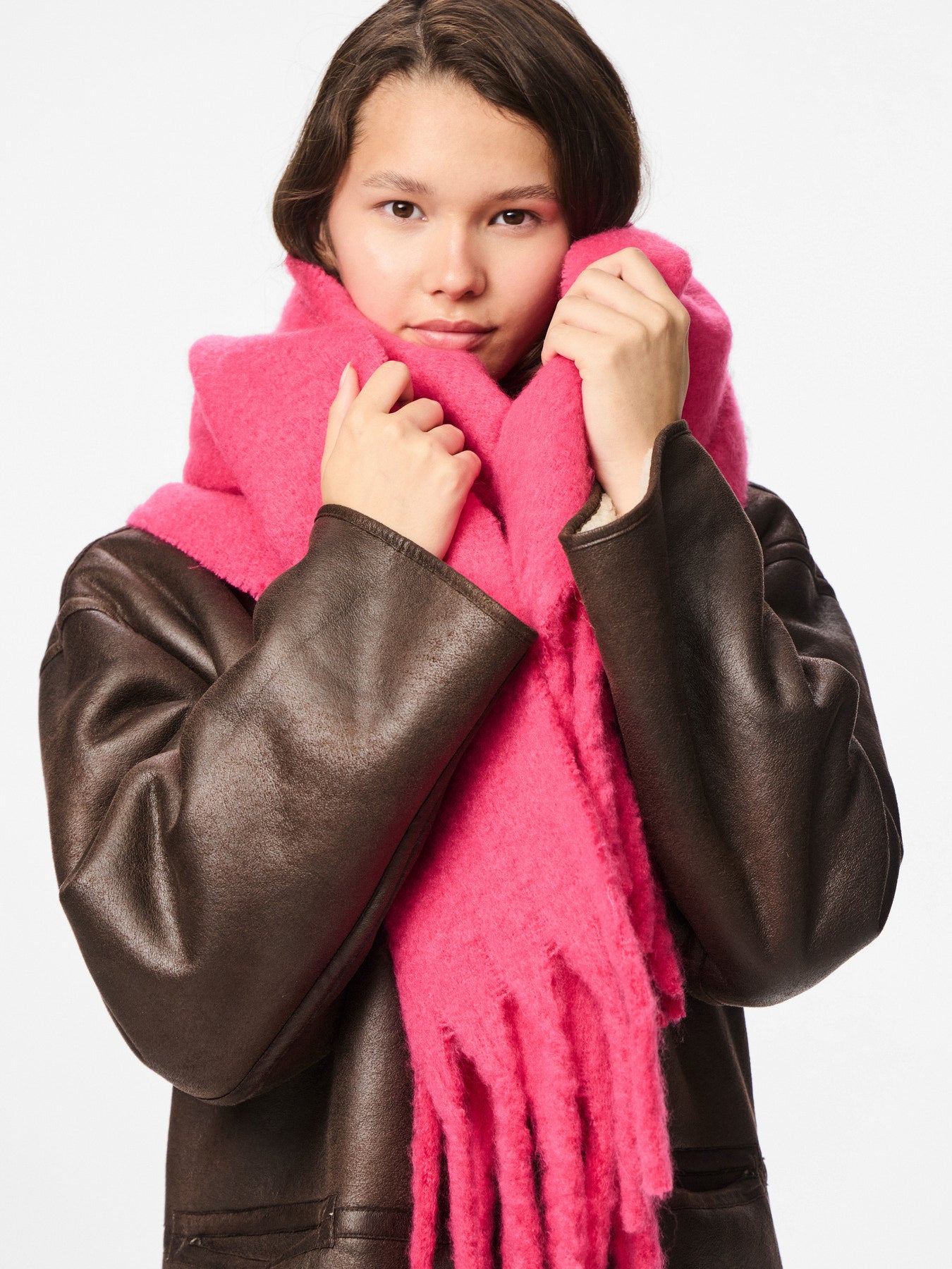 NIKITA LONG SCARF BEETROOT PURPLE