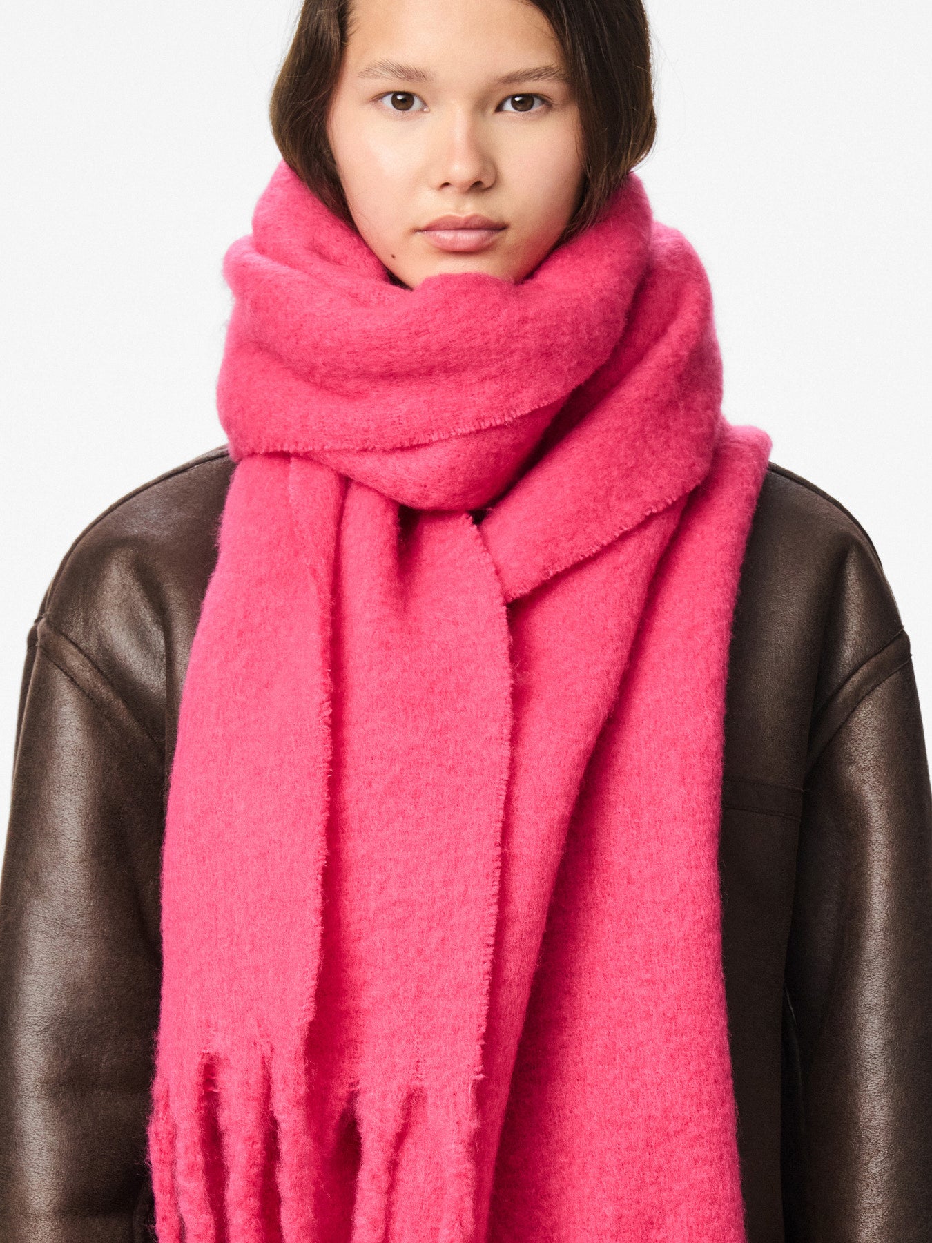 NIKITA LONG SCARF BEETROOT PURPLE