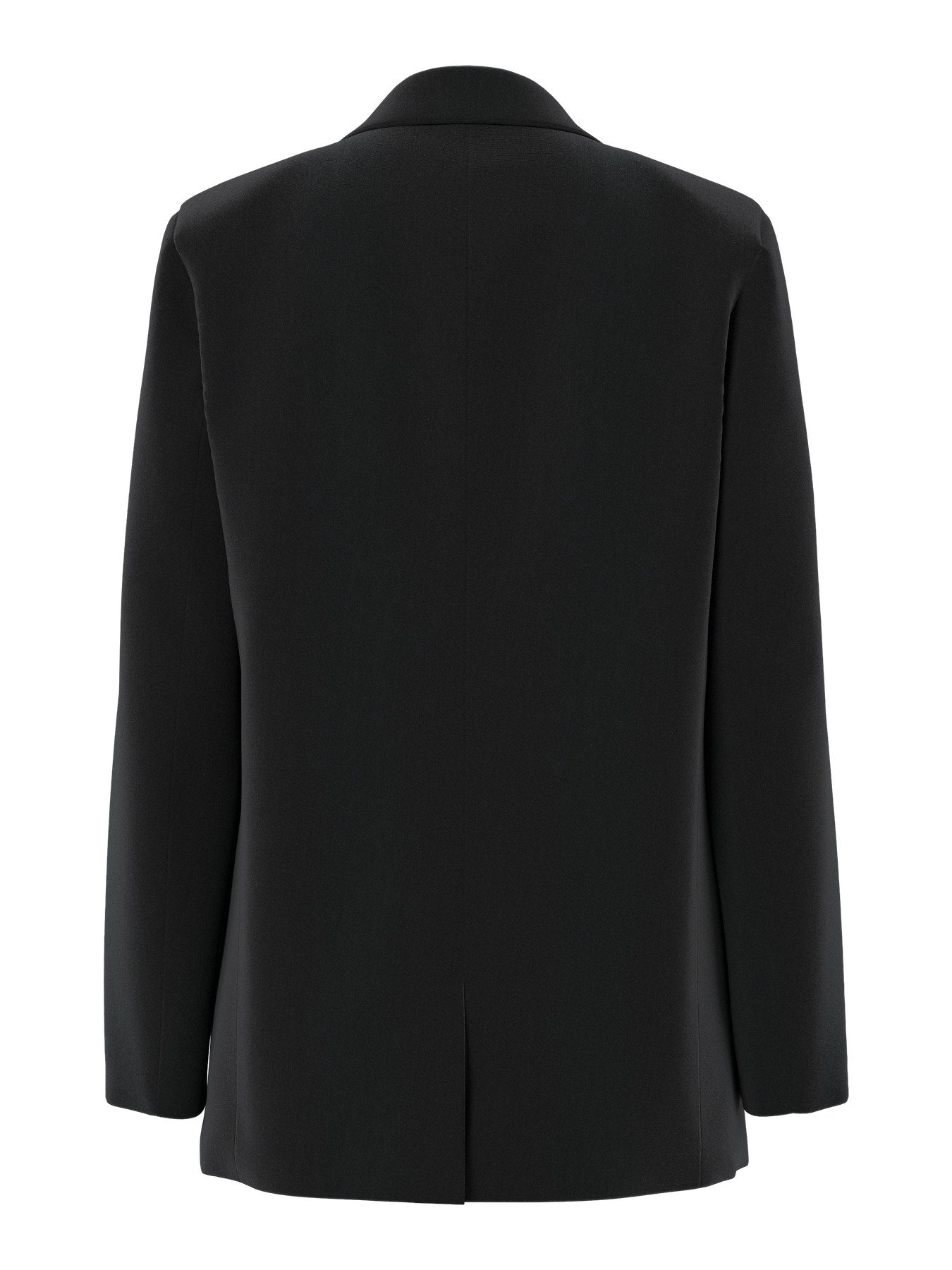BOZZY BLAZER BLACK WITH LEOPARD INSIDE