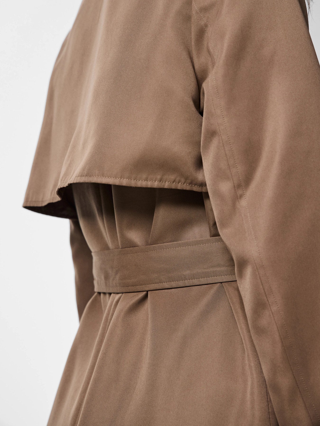 SCARLETT TRENCH COAT BROWN LENTIL