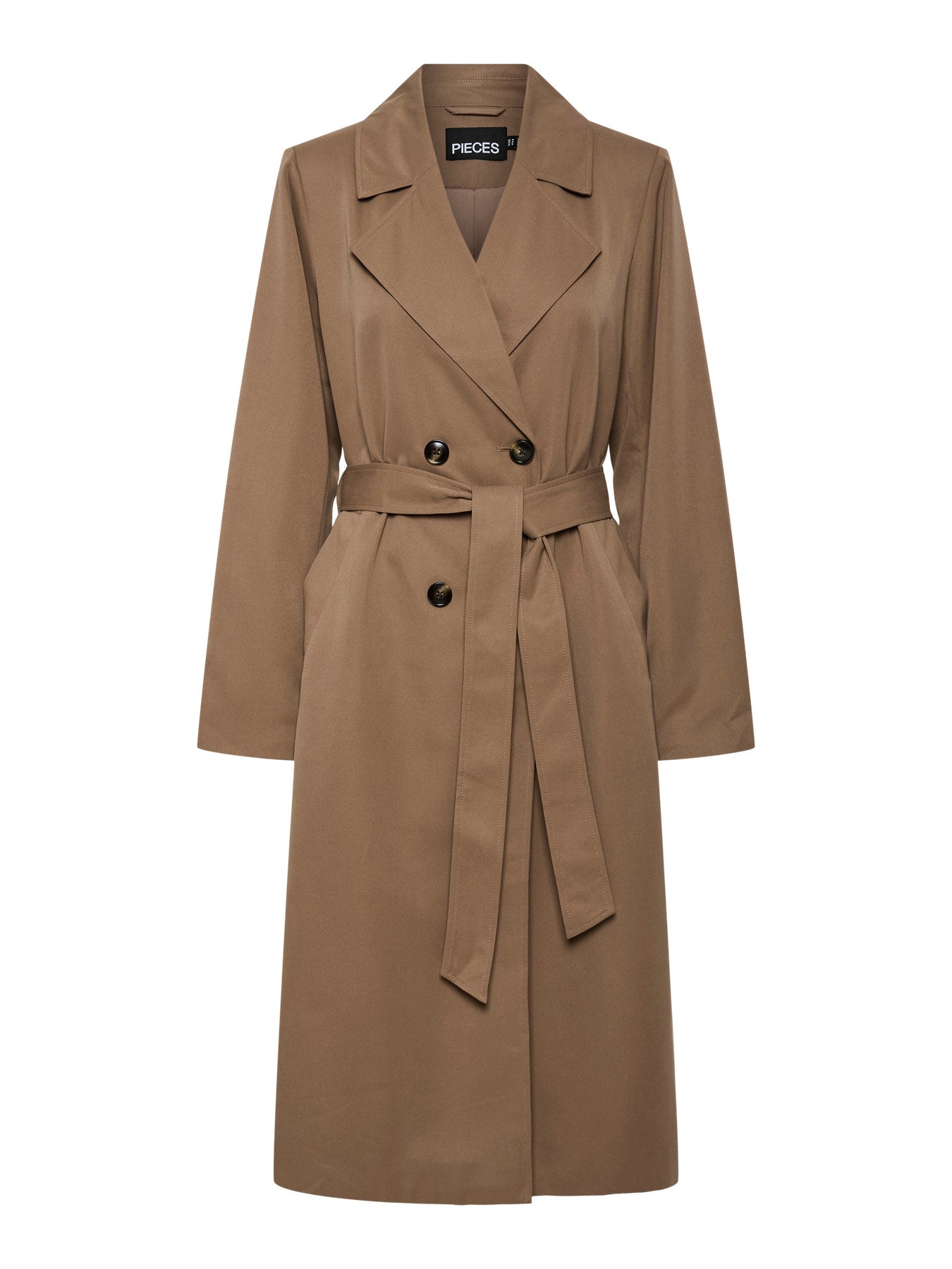 SCARLETT TRENCH COAT BROWN LENTIL