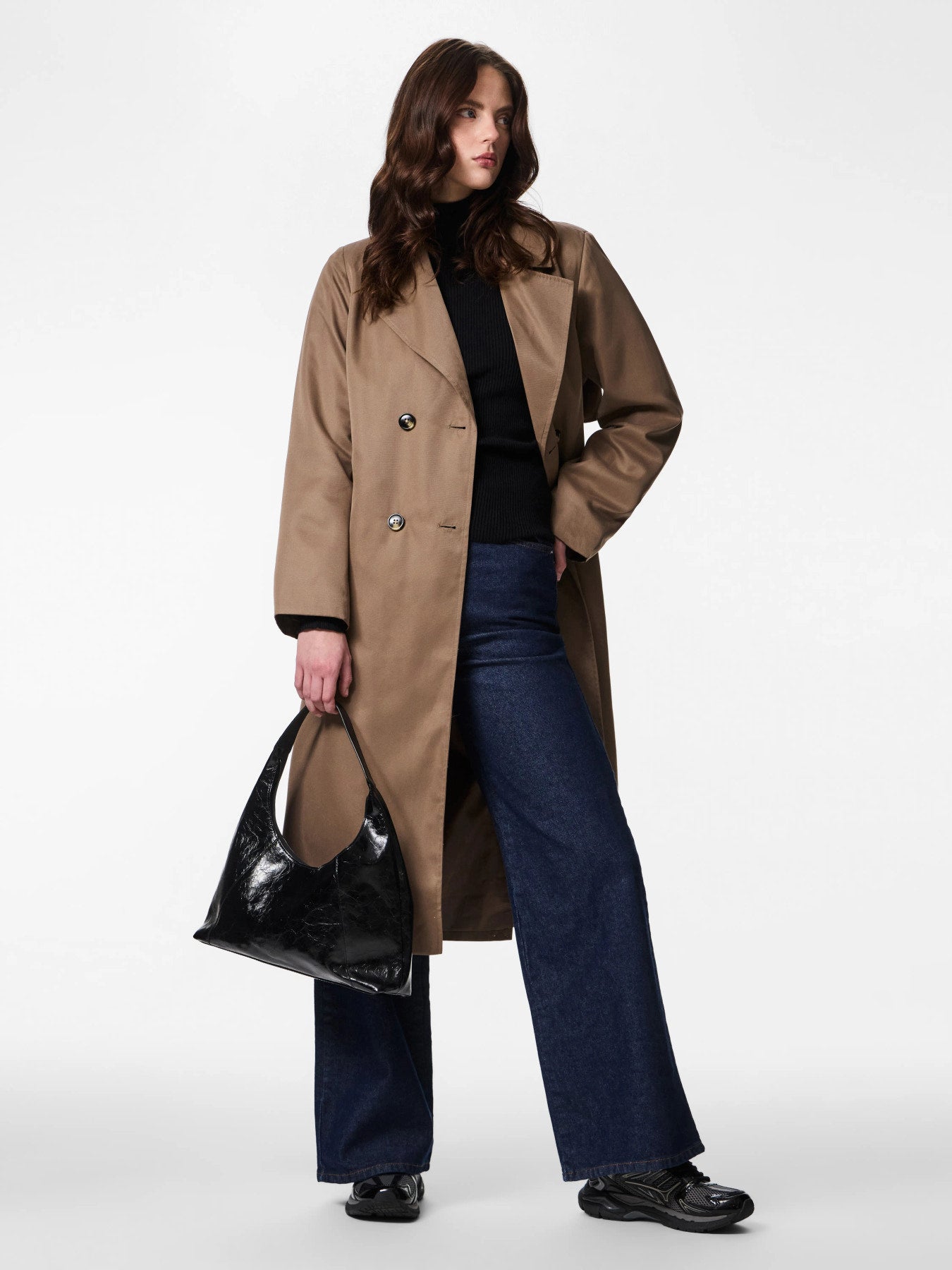 SCARLETT TRENCH COAT BROWN LENTIL