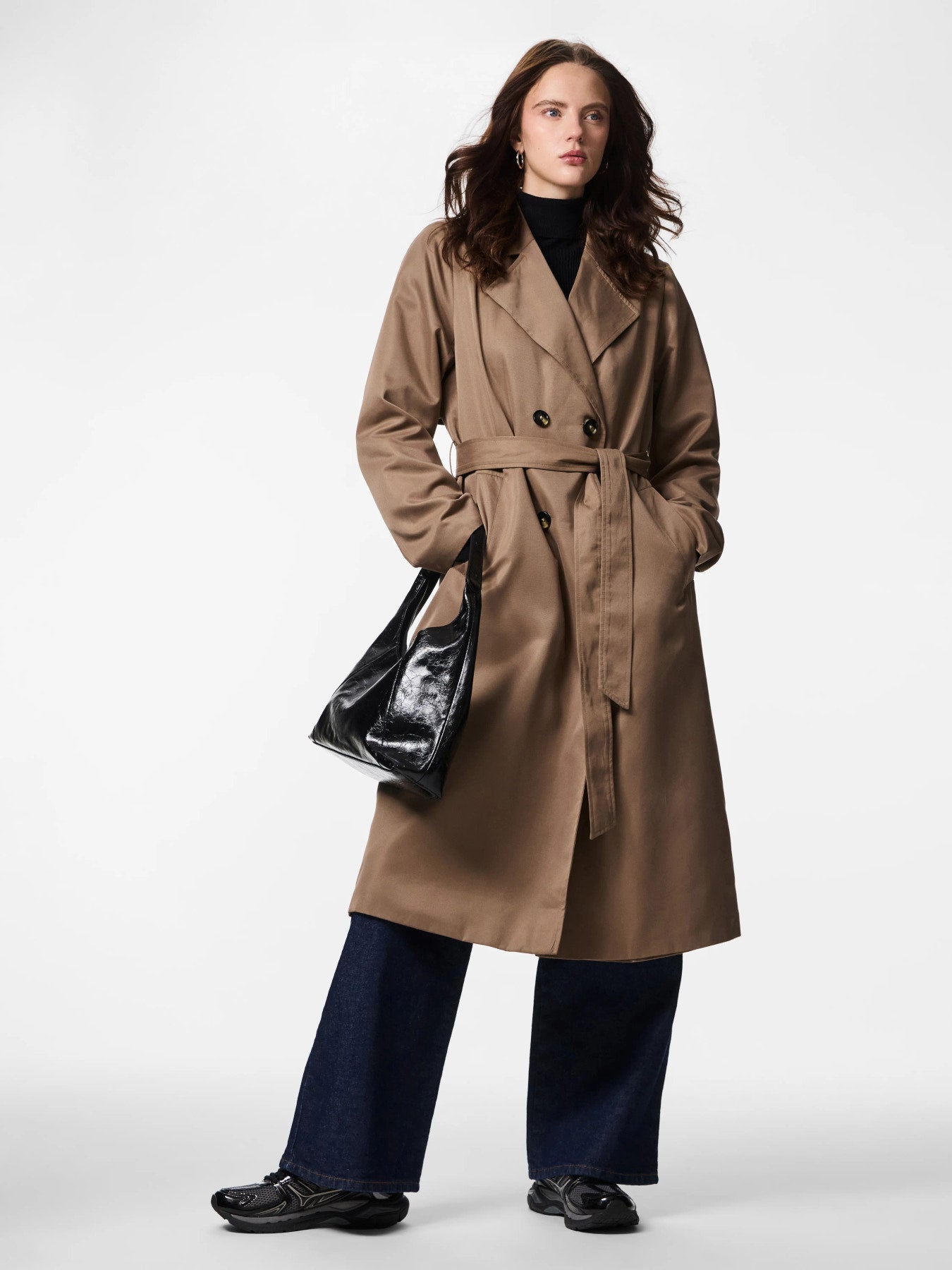 SCARLETT TRENCH COAT BROWN LENTIL