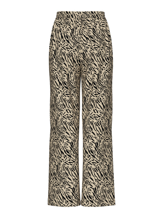 NYA TROUSER WHITE PEPPER ANIMAL