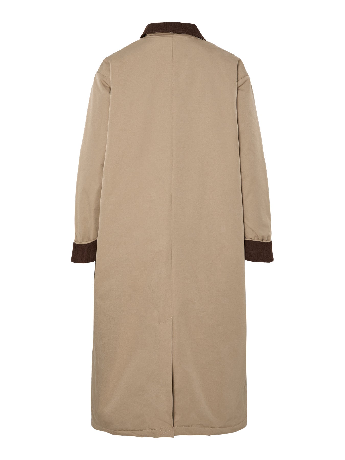 JORMA CORDUROY JACKET GREIGE HOT FUDGE