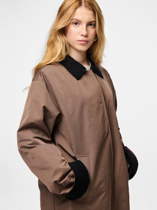 JORMA CORDUROY JACKET COFFEE QUARTZ