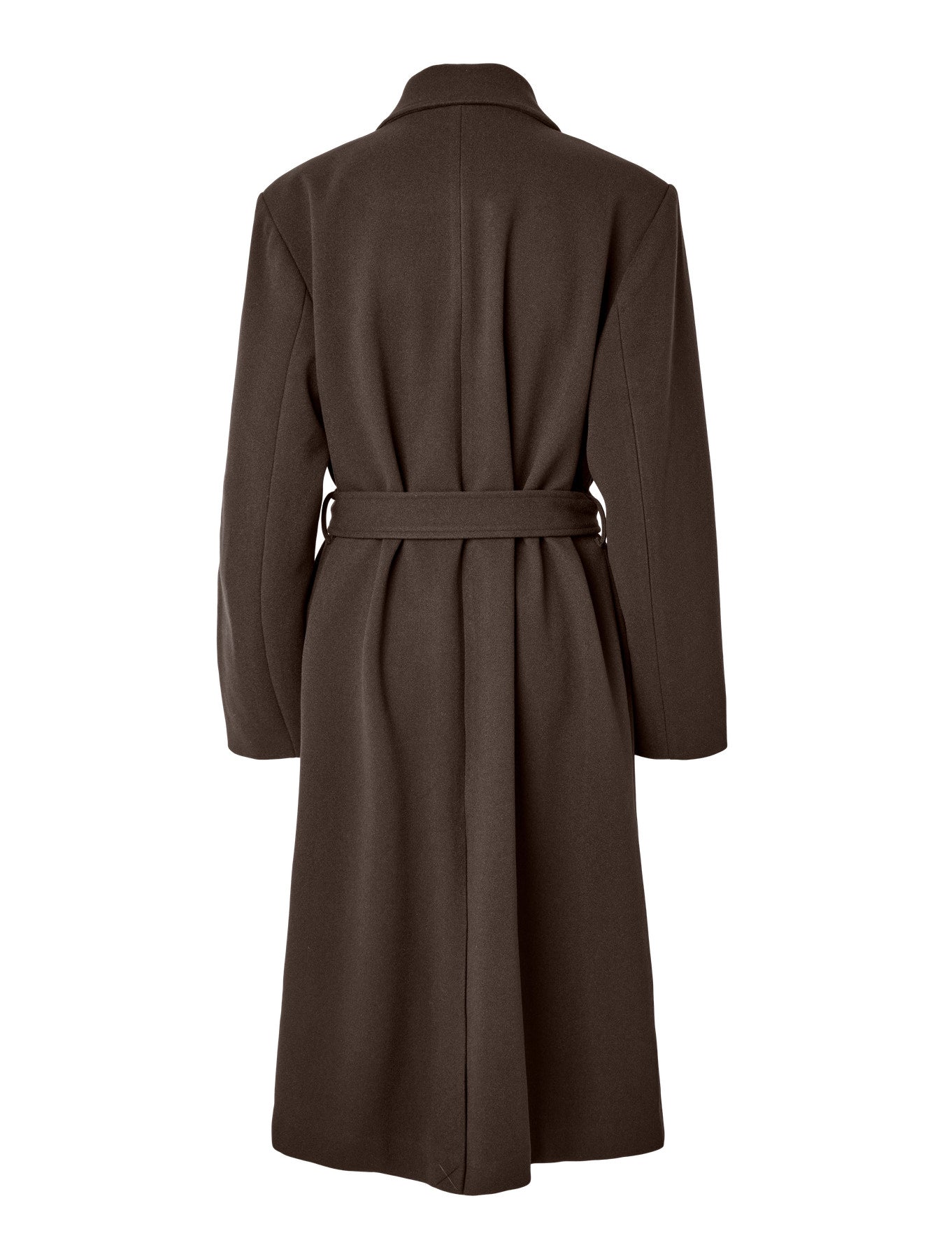 AYA LONG COAT HOT FUDGE