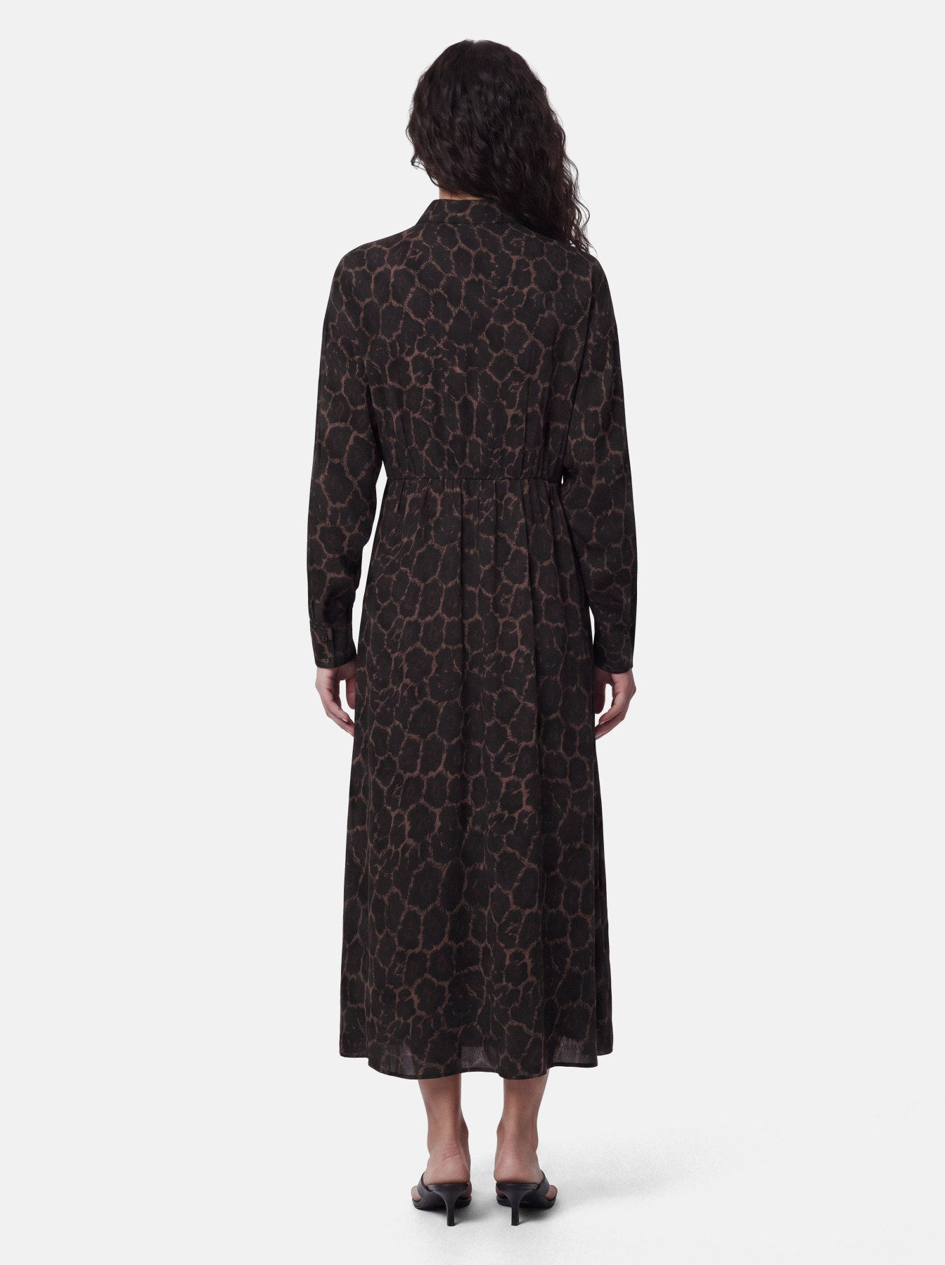 EVIE MIDI DRESS LEOPARD