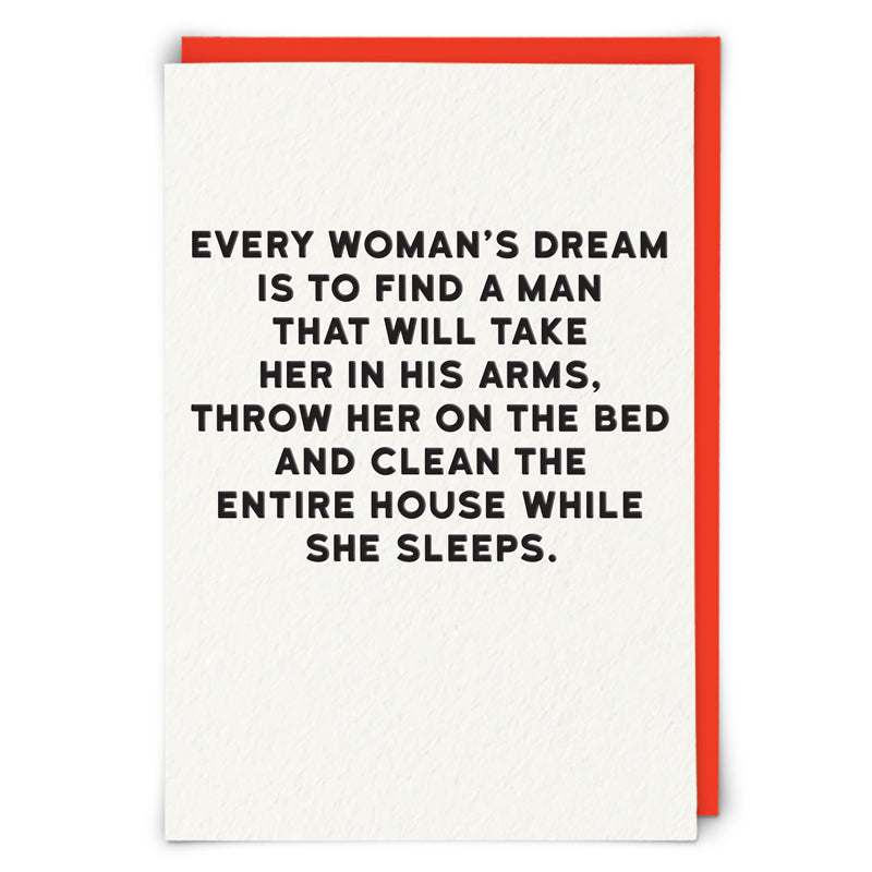 DREAM MAN CARD