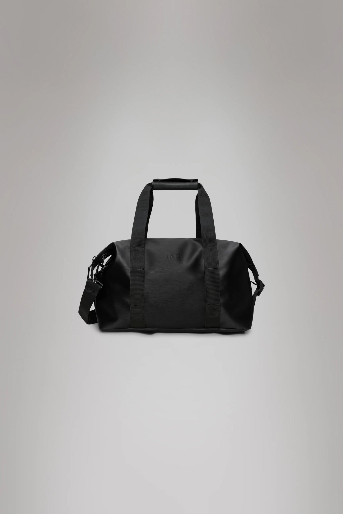 HILO WEEKEND BAG SMALL BLACK GRAIN**