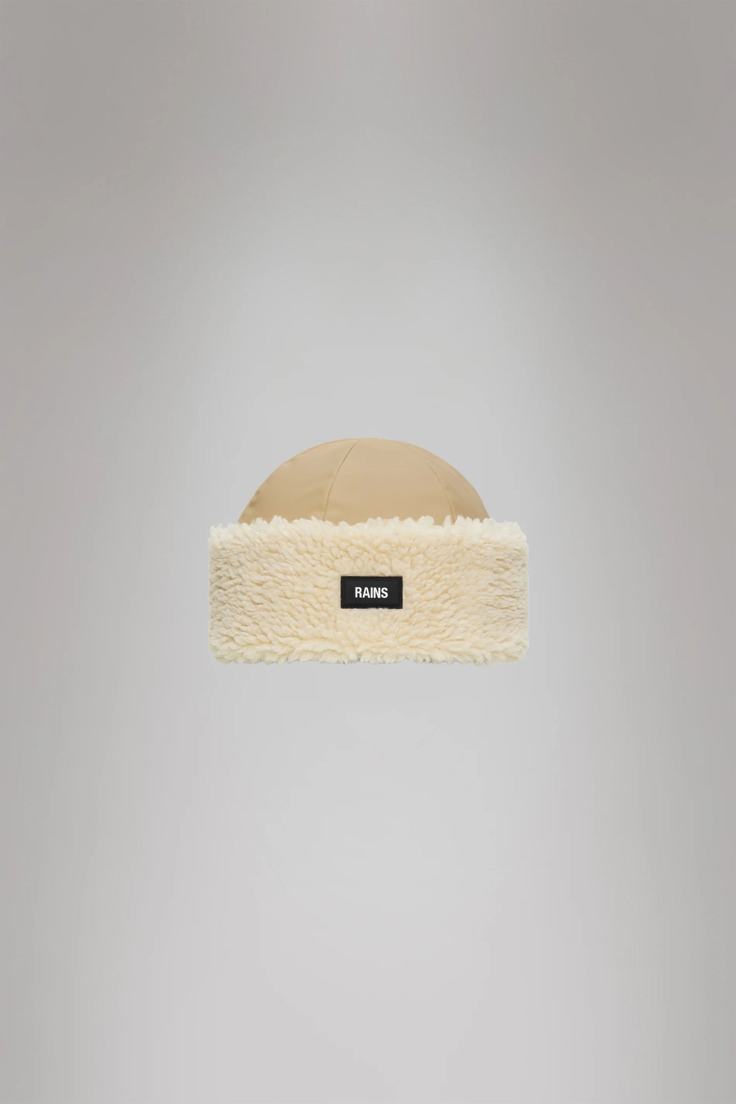 INSULATED FLEECE HAT SAND