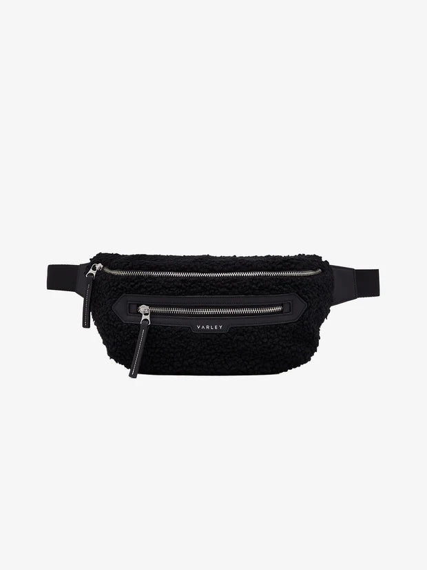 KANSA SHERPA BELT BAG BLACK