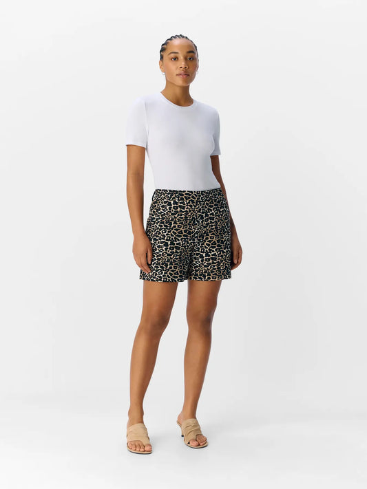 ALBA LISA SHORTS HUMUS LEO