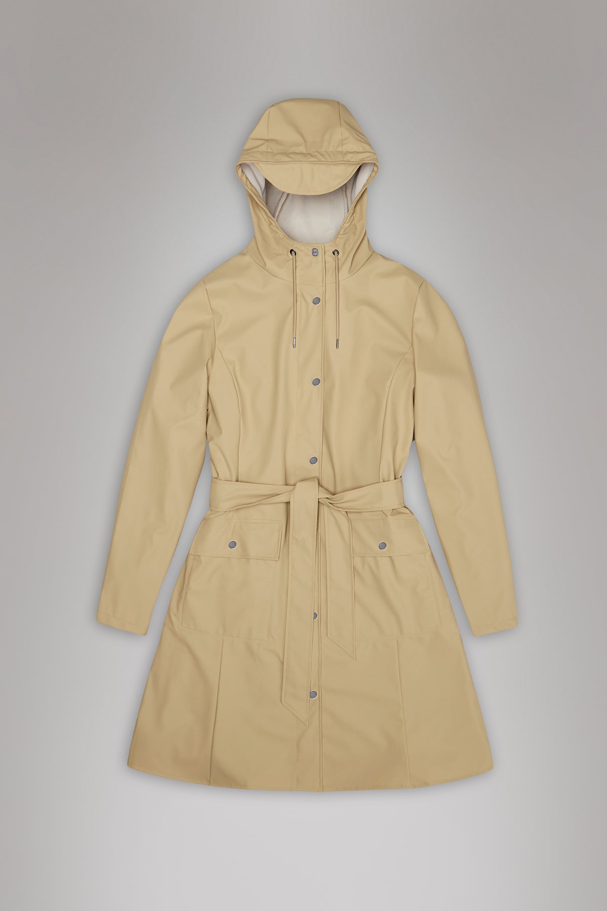 CURVE JACKET SAND LONG