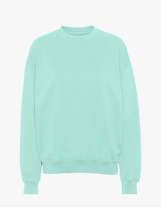 OVERSIZED SWEAT LIGHT AQUA