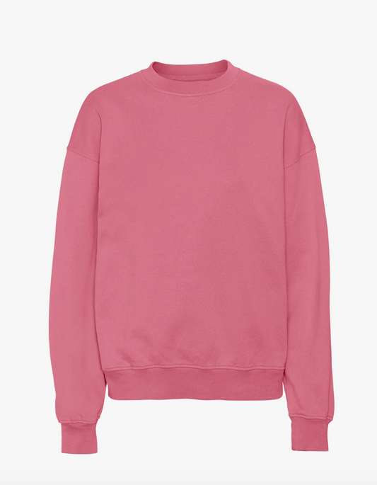 OVERSIZED SWEAT RASPBERRY PINK