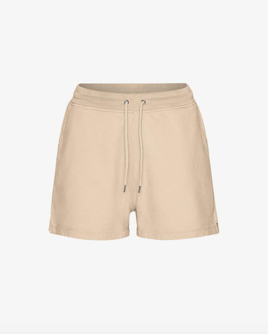 ORGANIC SWEAT SHORTS HONEY BEIGE