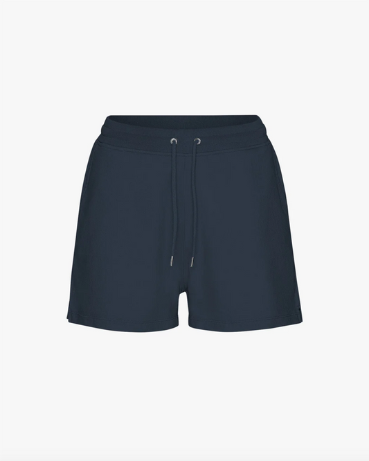 ORGANIC SWEAT SHORTS NAVY BLUE