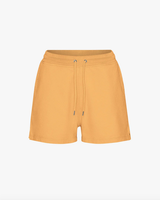 ORGANIC SWEAT SHORTS SANDSTONE ORANGE