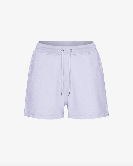 ORGANIC SWEAT SHORTS SOFT LAVENDER