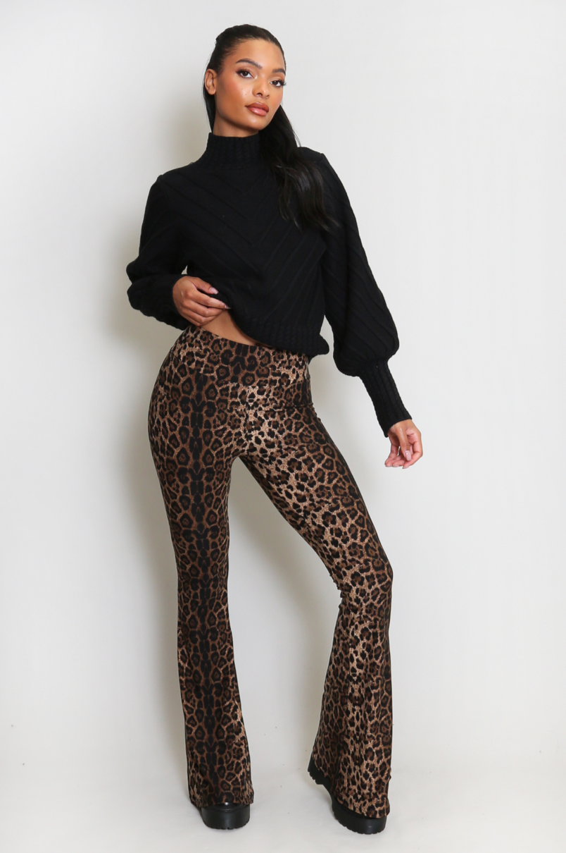 DECEMBER FLARES LEOPARD