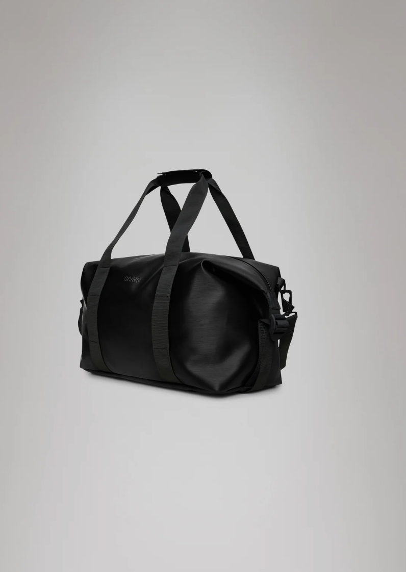 HILO WEEKEND BAG SMALL BLACK GRAIN**