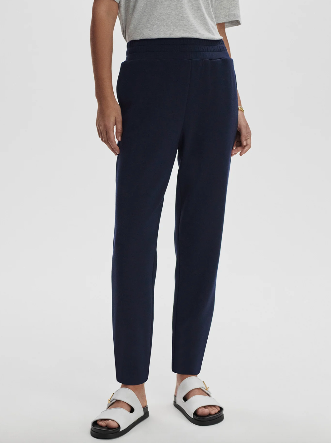 THE SLIM PANT NAVY 25"