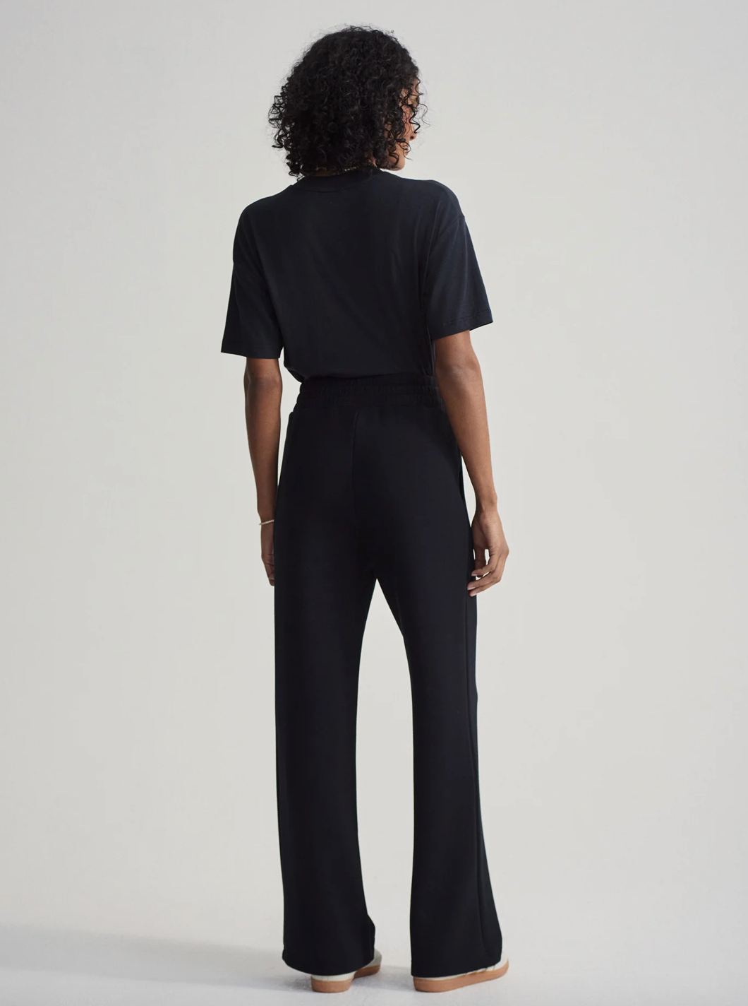 THE WIDE LEG PANT 28" BLACK