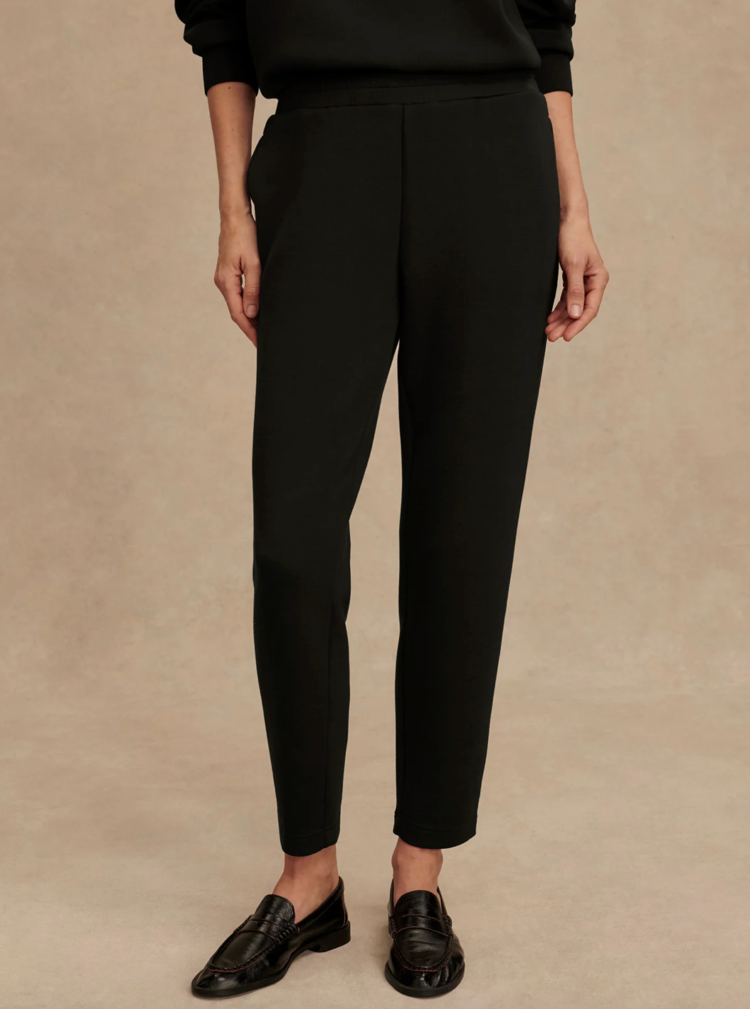 THE SLIM PANT BLACK 25"