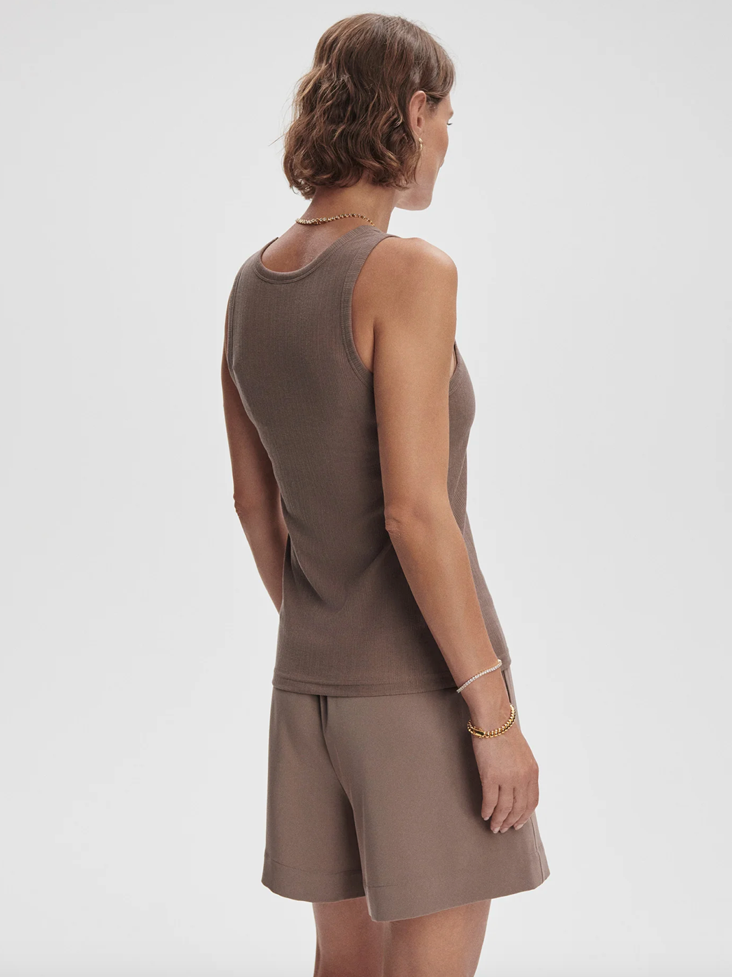 THURMAN TANK DEEP TAUPE