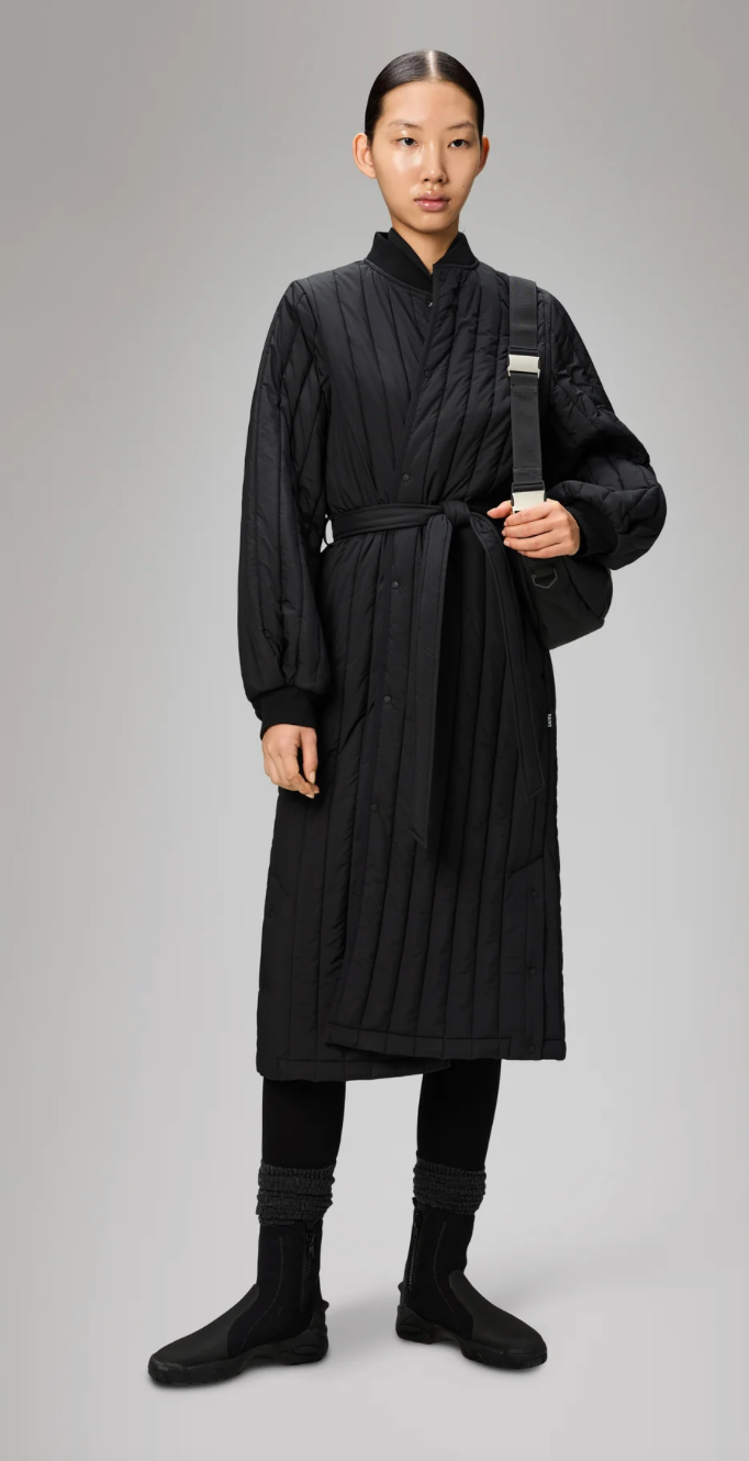 BANJA LINER COAT BLACK