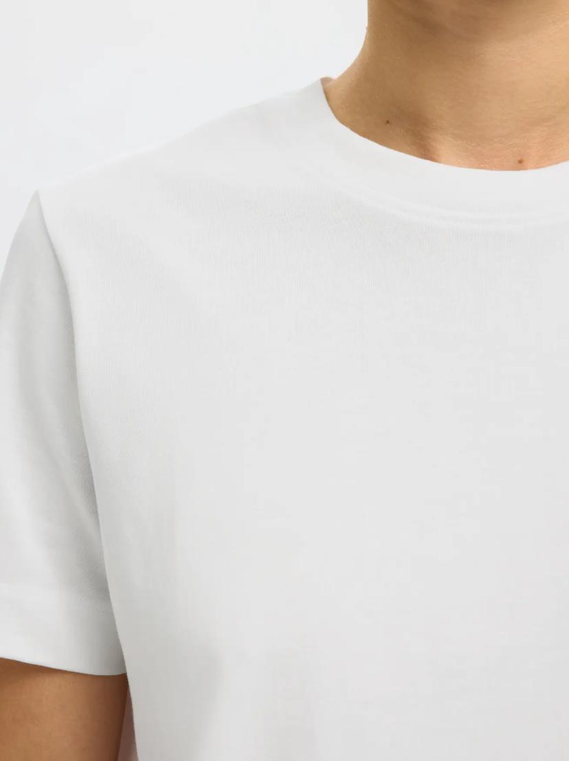 BOXY SHORT SLEEVE TEE WHITE