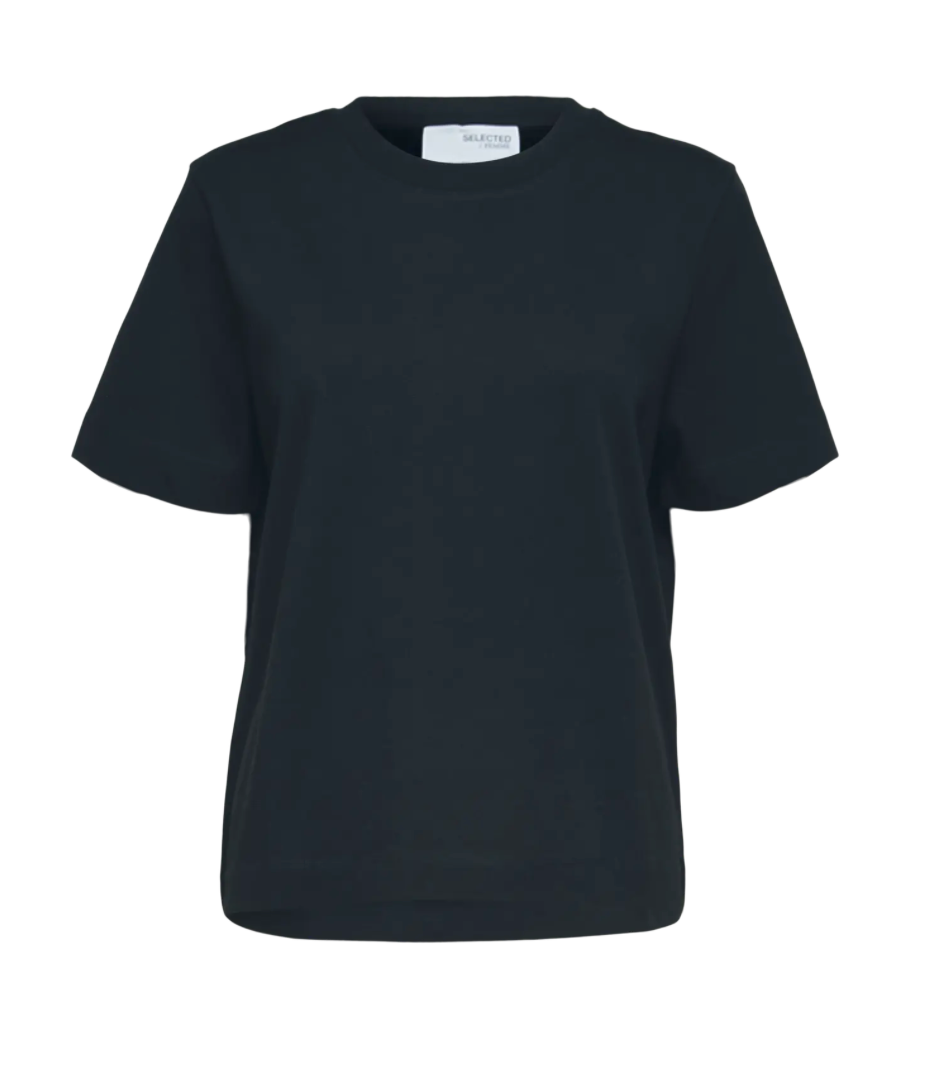 BOXY SHORT SLEEVE TEE DARK SAPPHIRE