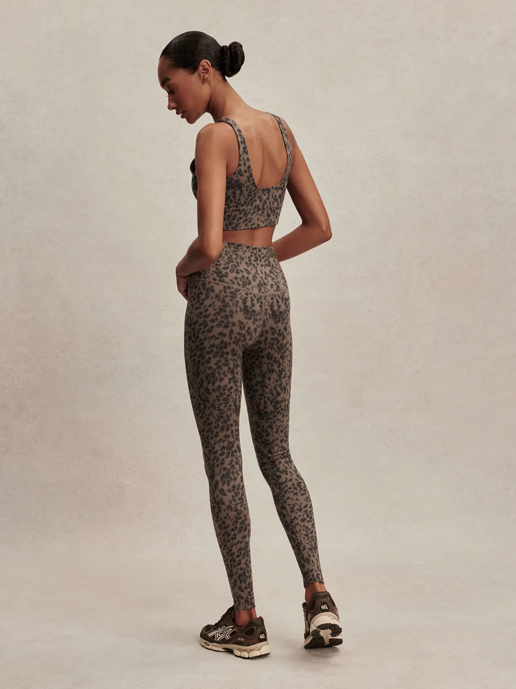 FREESOFT HIGH LEGGING 28" BROWN CHEETAH BRCC