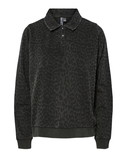 JACKIE LS POLO LEO BLACK