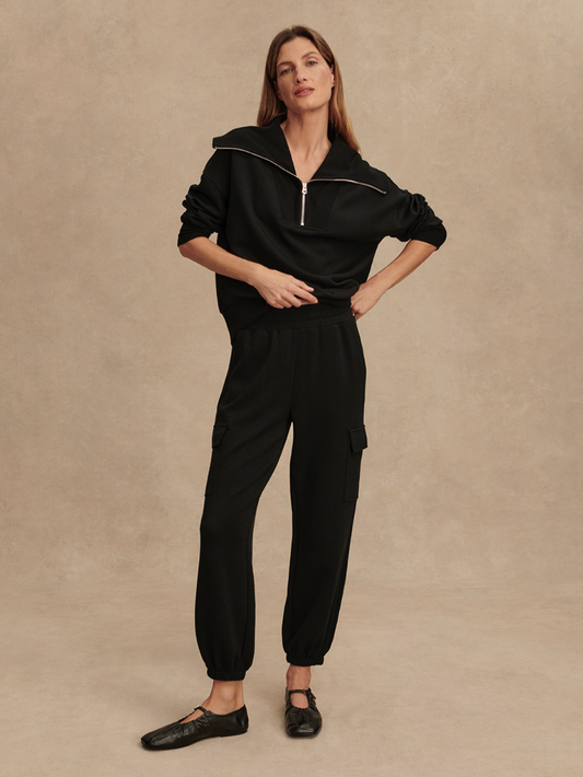 THE CARGO PANT 27.5" BLACK