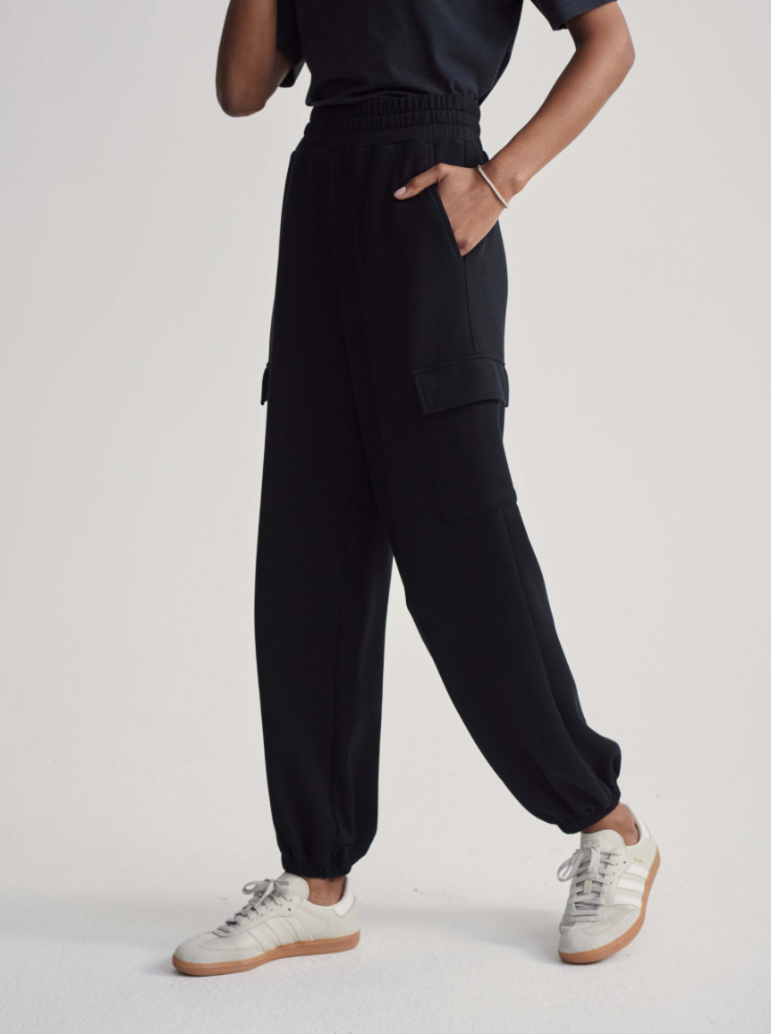 THE CARGO PANT 27.5" BLACK