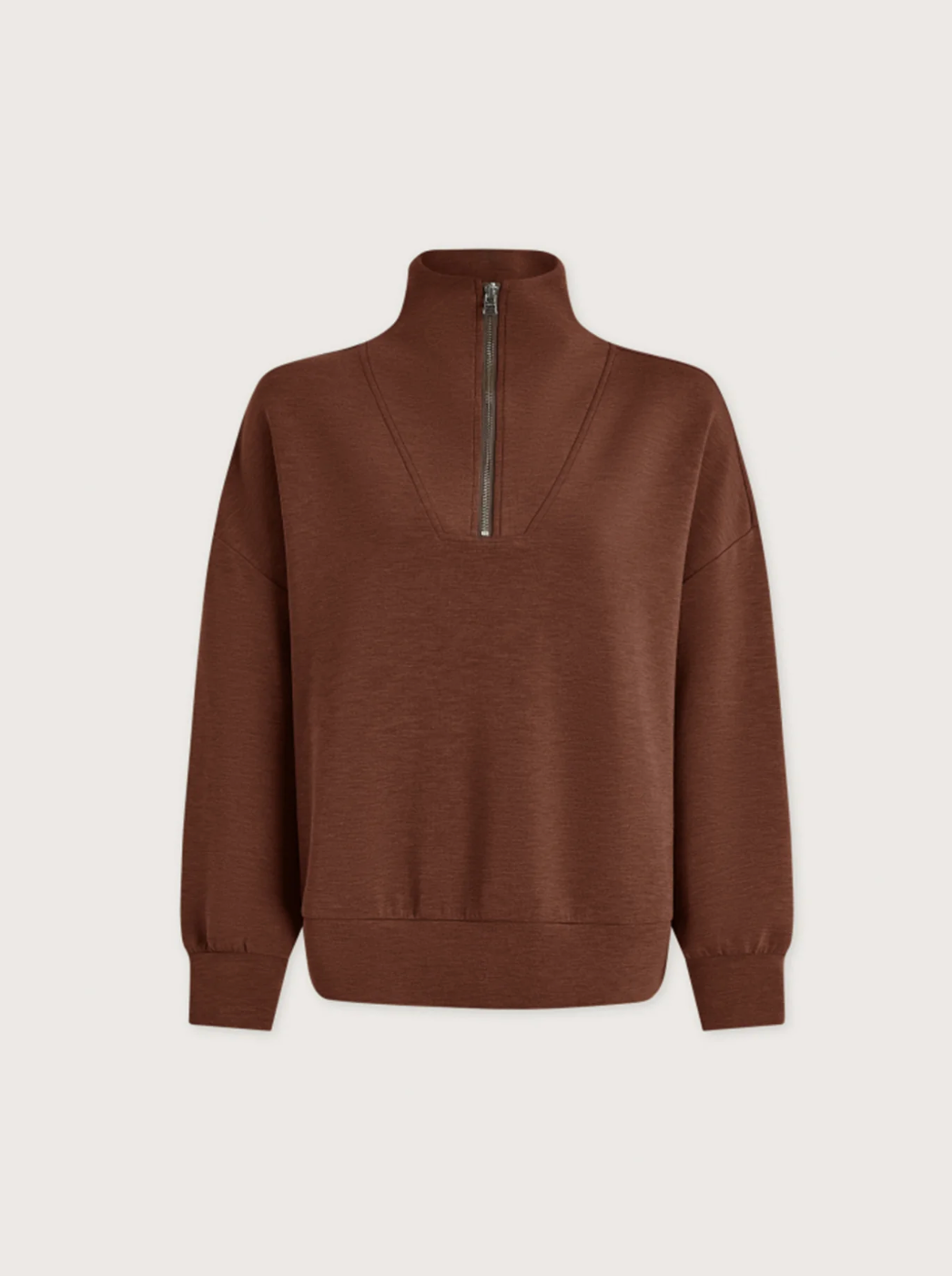 HAWLEY 1/2 ZIP GOLDEN BRONZE MARL