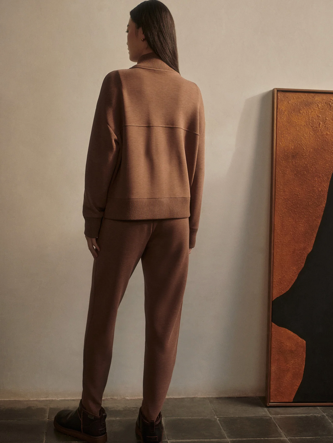 SABRINA BUTTON THROUGH GOLDEN BRONZE MARL