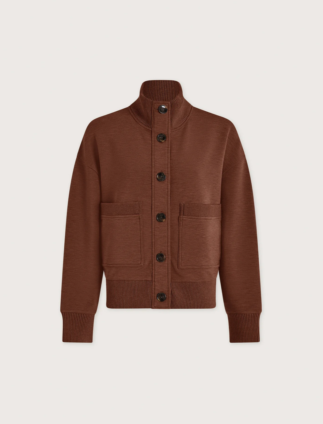 SABRINA BUTTON THROUGH GOLDEN BRONZE MARL