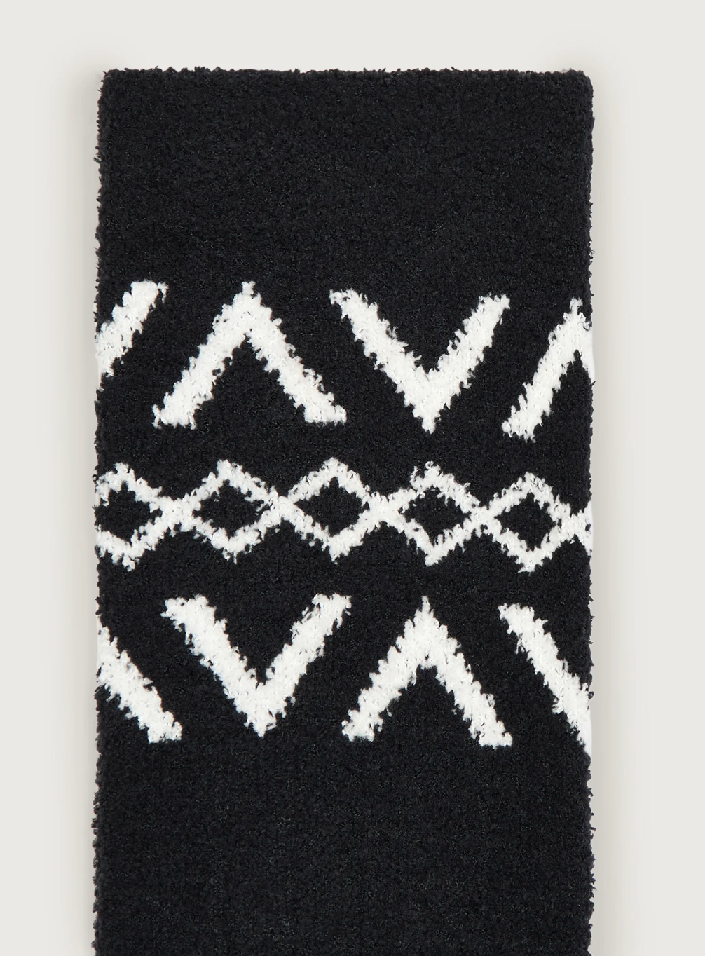 CHADWICK FAIRISLE SOCKS BLACK