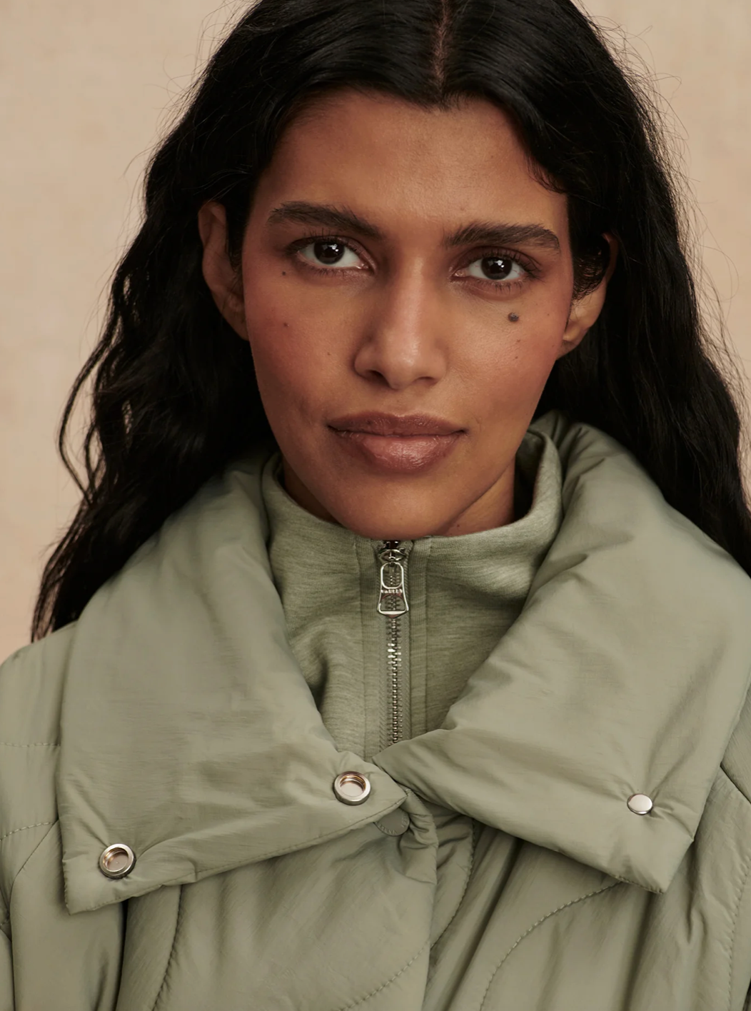 FABIA QUILTED JACKET SHADOW