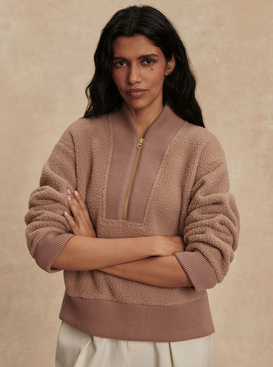 MUMFORD FLEECE GINGER SNAP