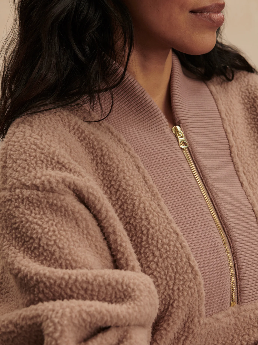 MUMFORD FLEECE GINGER SNAP